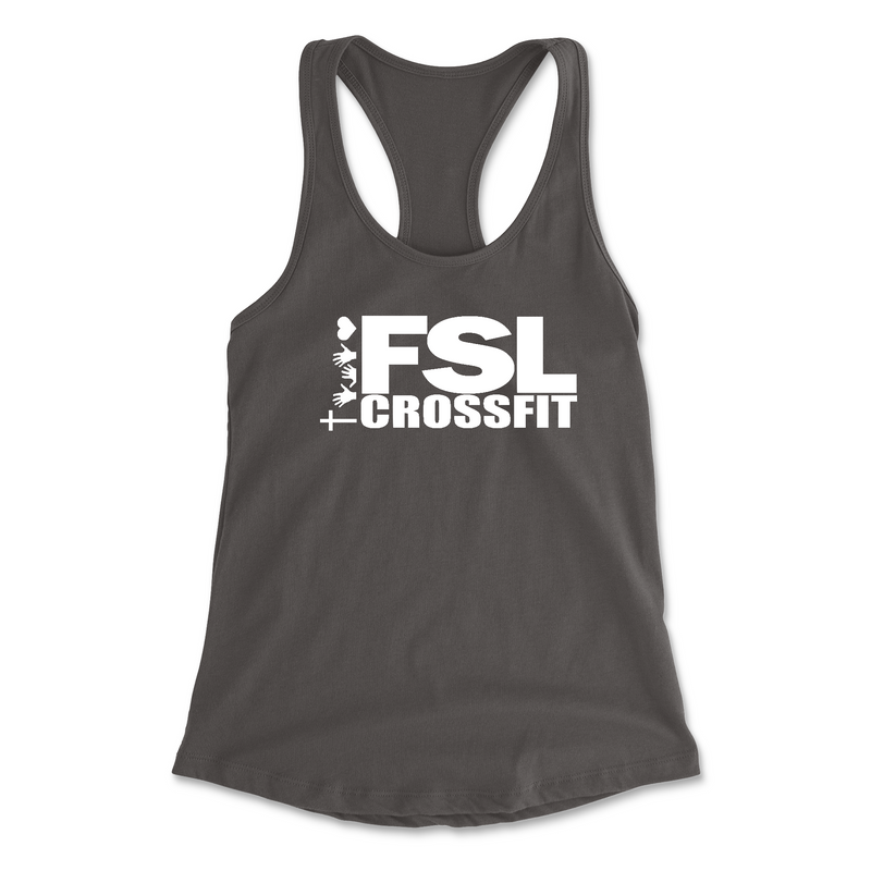 Womens 2X-Large DARK_GRAY Tank Top