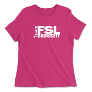 Womens 2X-Large BERRY Relaxed Jersey T-Shirt