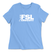 Womens 2X-Large CAROLINA_BLUE Relaxed Jersey T-Shirt