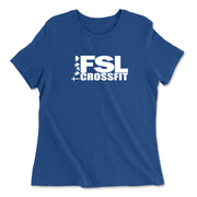 Womens 2X-Large TRUE_ROYAL Relaxed Jersey T-Shirt