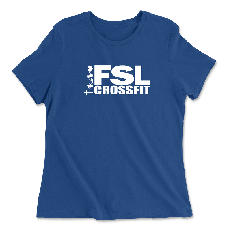 Womens 2X-Large TRUE_ROYAL Relaxed Jersey T-Shirt