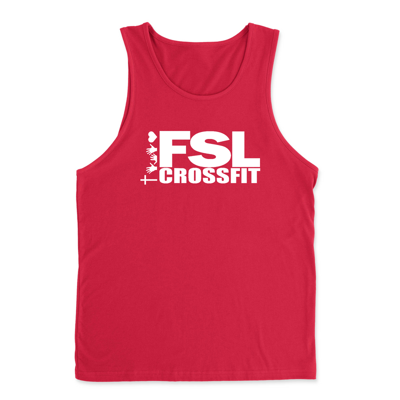 Mens 2X-Large RED Tank Top