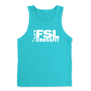 Mens 2X-Large TAHITI_BLUE Tank Top