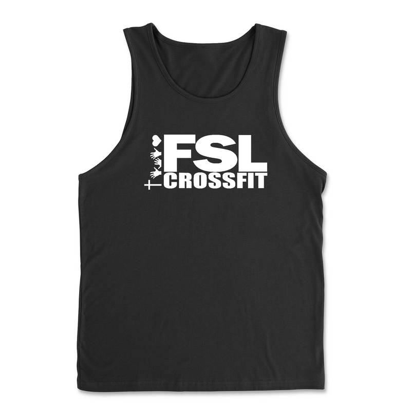 Mens 2X-Large BLACK Tank Top