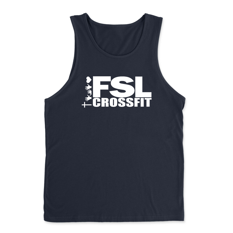 Mens 2X-Large DARK_NAVY Tank Top
