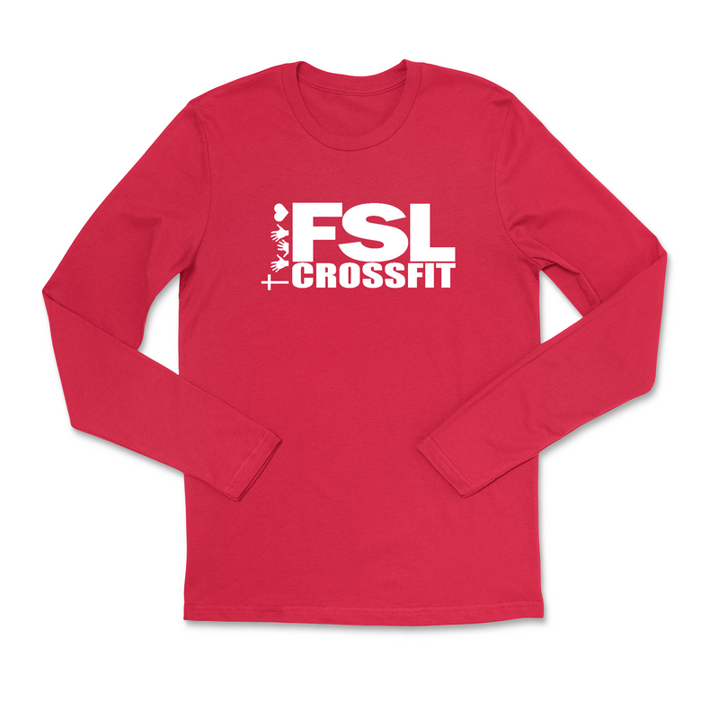 Mens 2X-Large RED Long Sleeve