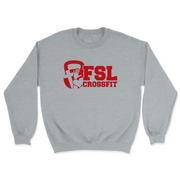 Mens 2X-Large GRAY_HEATHER Midweight Sweatshirt