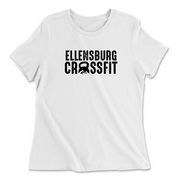 Womens 2X-Large WHITE Relaxed Jersey T-Shirt