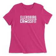 Womens 2X-Large BERRY Relaxed Jersey T-Shirt