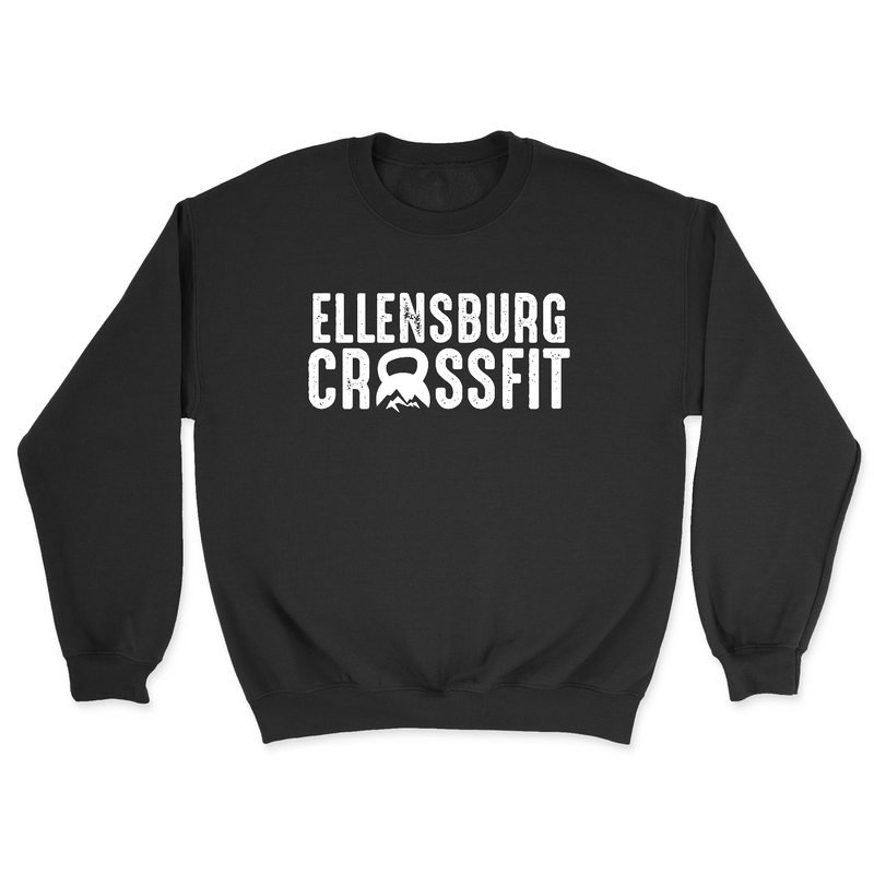 Mens 2X-Large BLACK Midweight Sweatshirt
