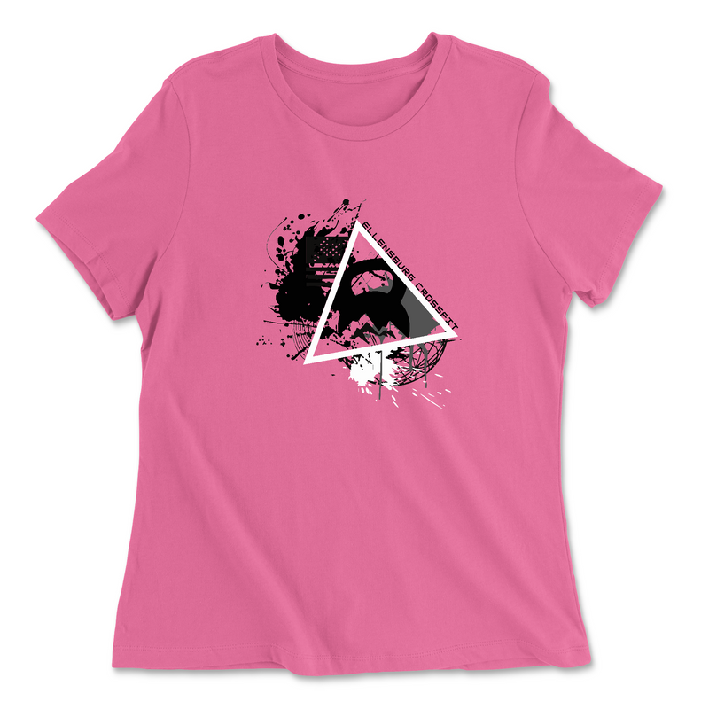 Womens 2X-Large CHARITY_PINK Relaxed Jersey T-Shirt