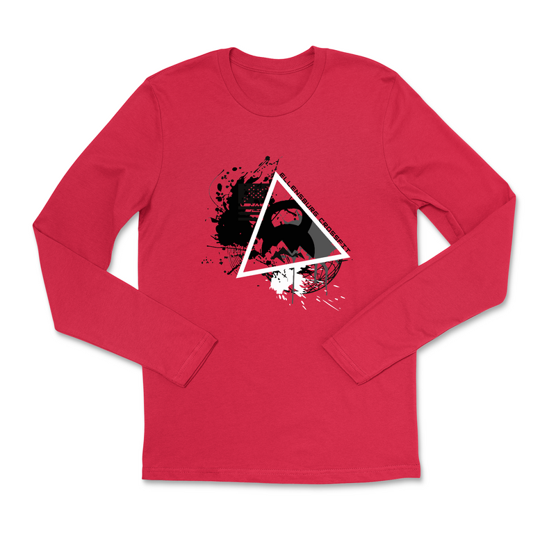 Mens 2X-Large RED Long Sleeve