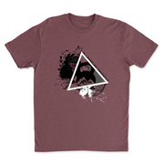 Mens 2X-Large HEATHER_MAROON T-Shirt