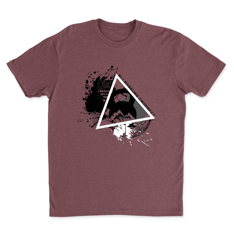 Mens 2X-Large HEATHER_MAROON T-Shirt