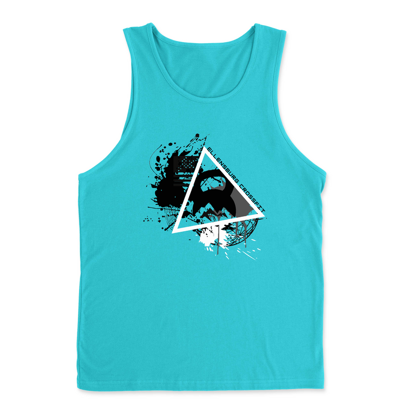 Mens 2X-Large TAHITI_BLUE Tank Top