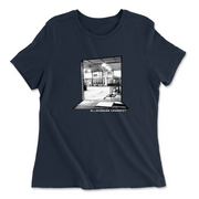 Womens 2X-Large NAVY Relaxed Jersey T-Shirt