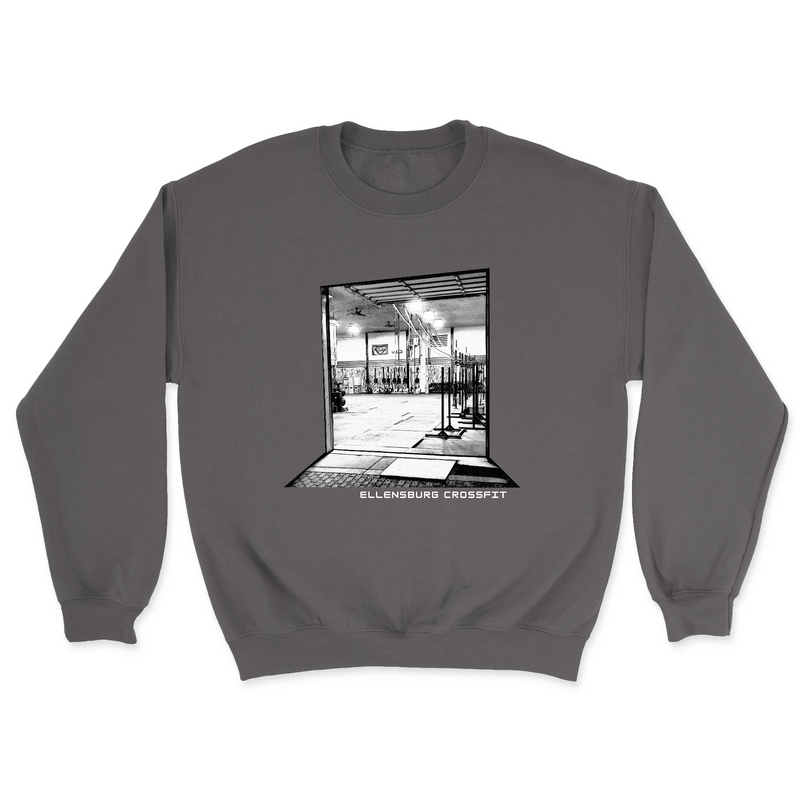 Mens 2X-Large CHARCOAL Midweight Sweatshirt
