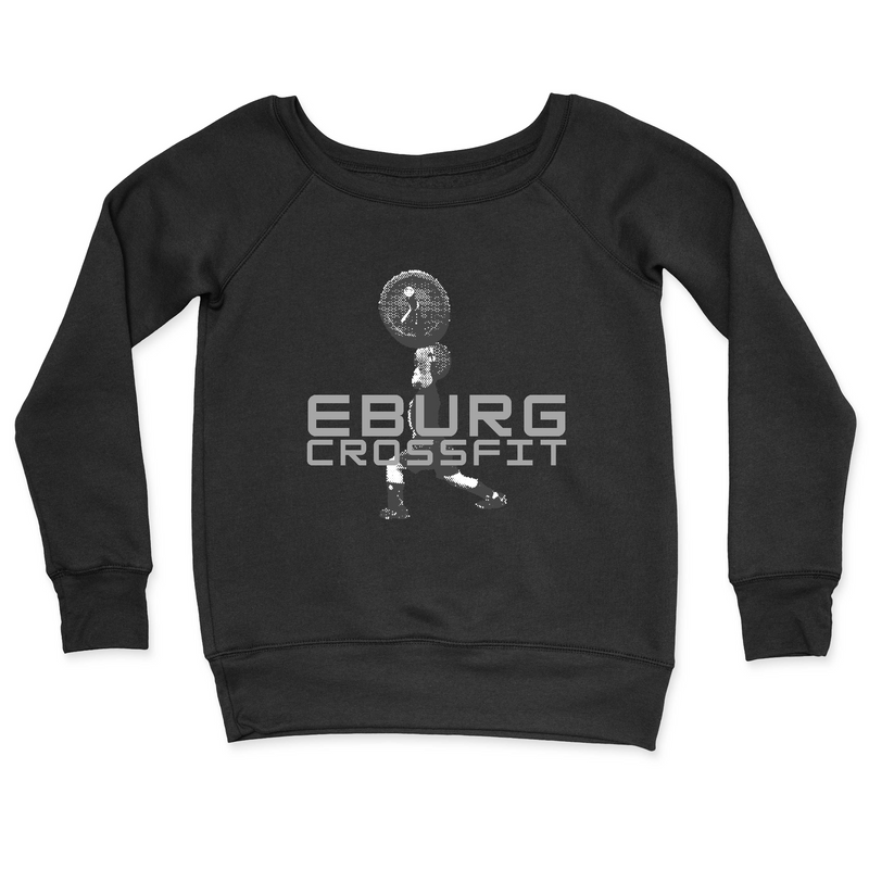 Womens 2X-Large BLACK CrewNeck
