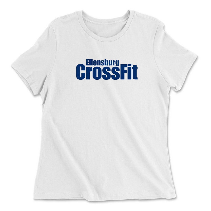 Womens 2X-Large WHITE Relaxed Jersey T-Shirt