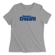 Womens 2X-Large SOLID_ATHLETIC_GREY Relaxed Jersey T-Shirt