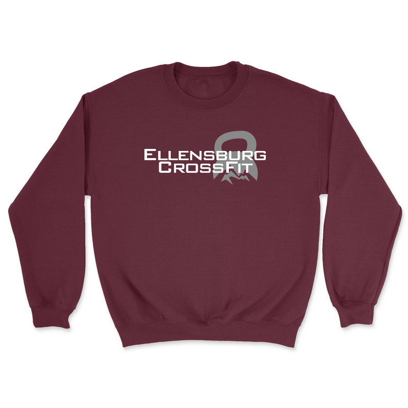 Mens 2X-Large MAROON Midweight Sweatshirt
