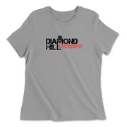 Womens 2X-Large SOLID_ATHETIC_GREY Relaxed Jersey T-Shirt