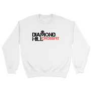 Mens 2X-Large WHITE Midweight Sweatshirt