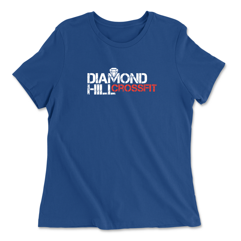 Womens 2X-Large TRUE_ROYAL Relaxed Jersey T-Shirt