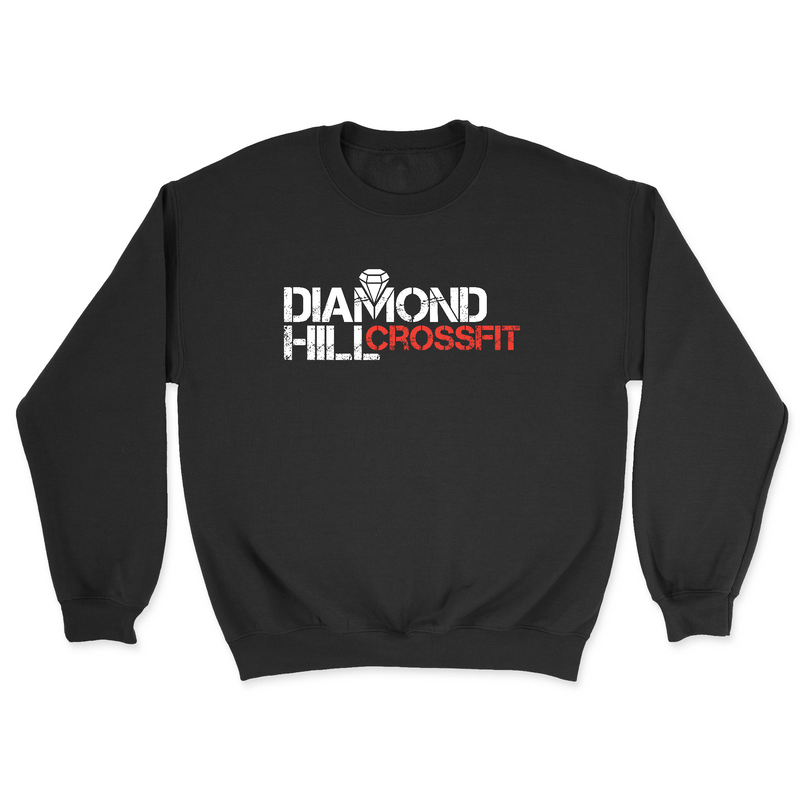 Mens 2X-Large BLACK Midweight Sweatshirt