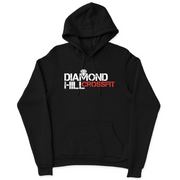 Mens 2X-Large BLACK Hooded T-Shirt