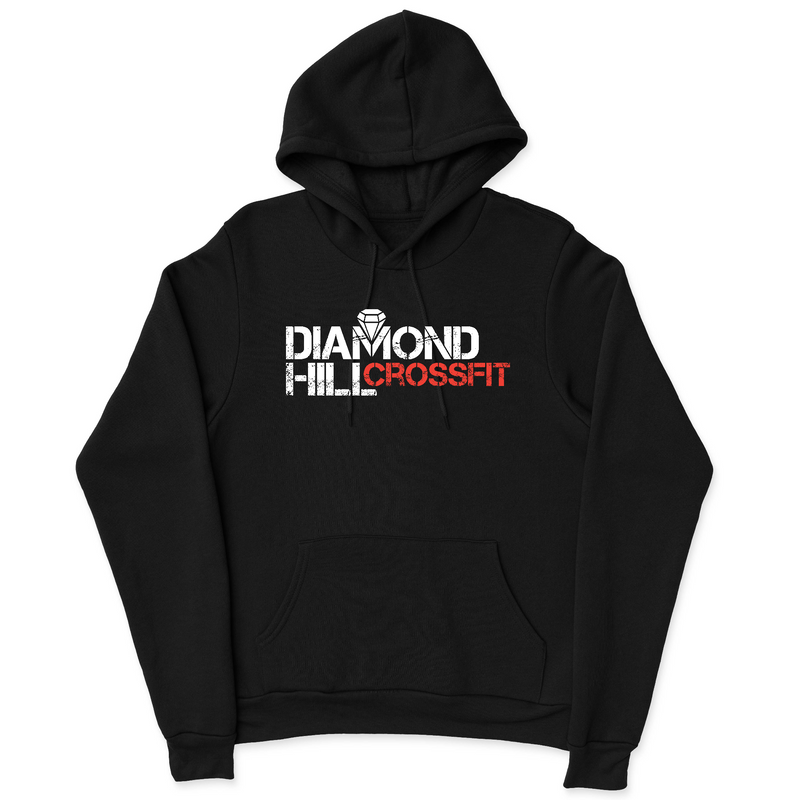 Mens 2X-Large BLACK Hooded T-Shirt