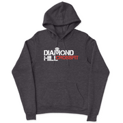 Mens 2X-Large CHARCOAL_HEATHER Hooded T-Shirt