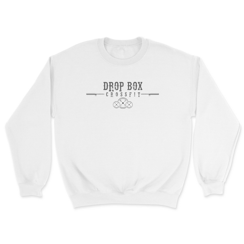 Drop Box CrossFit Gray Mens - Midweight Sweatshirt