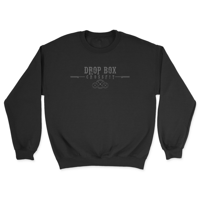 Drop Box CrossFit Gray Mens - Midweight Sweatshirt