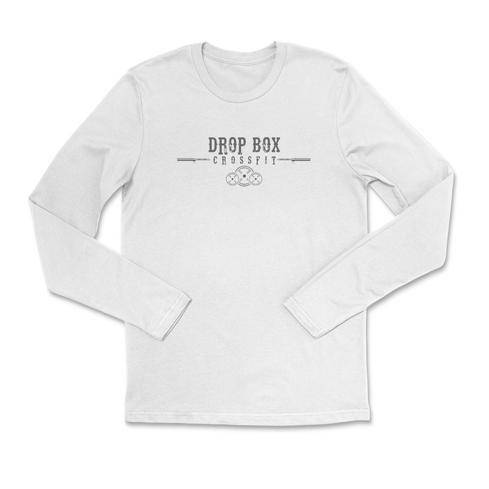 Drop Box CrossFit Gray Mens - Long Sleeve