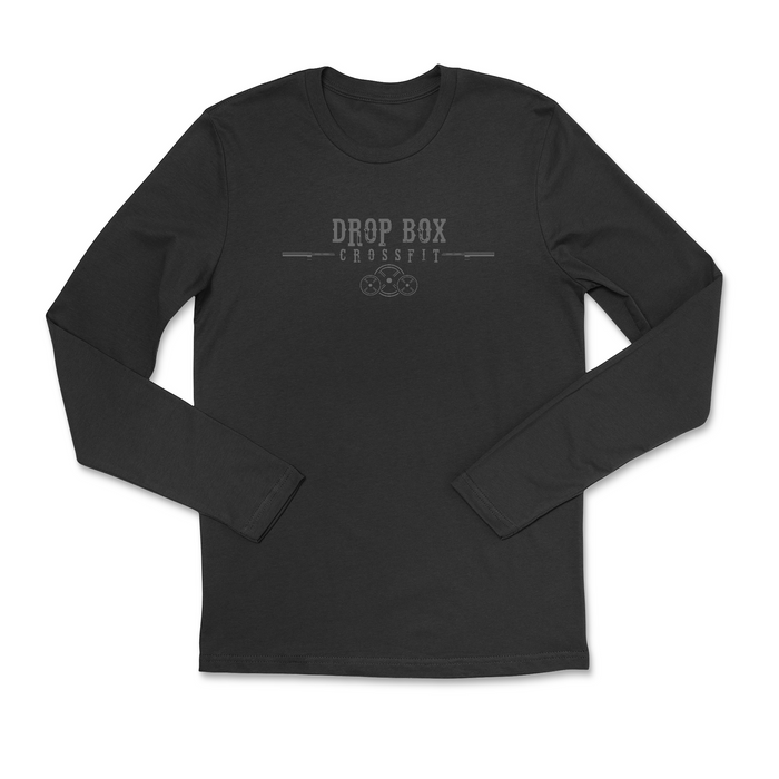 Drop Box CrossFit Gray Mens - Long Sleeve