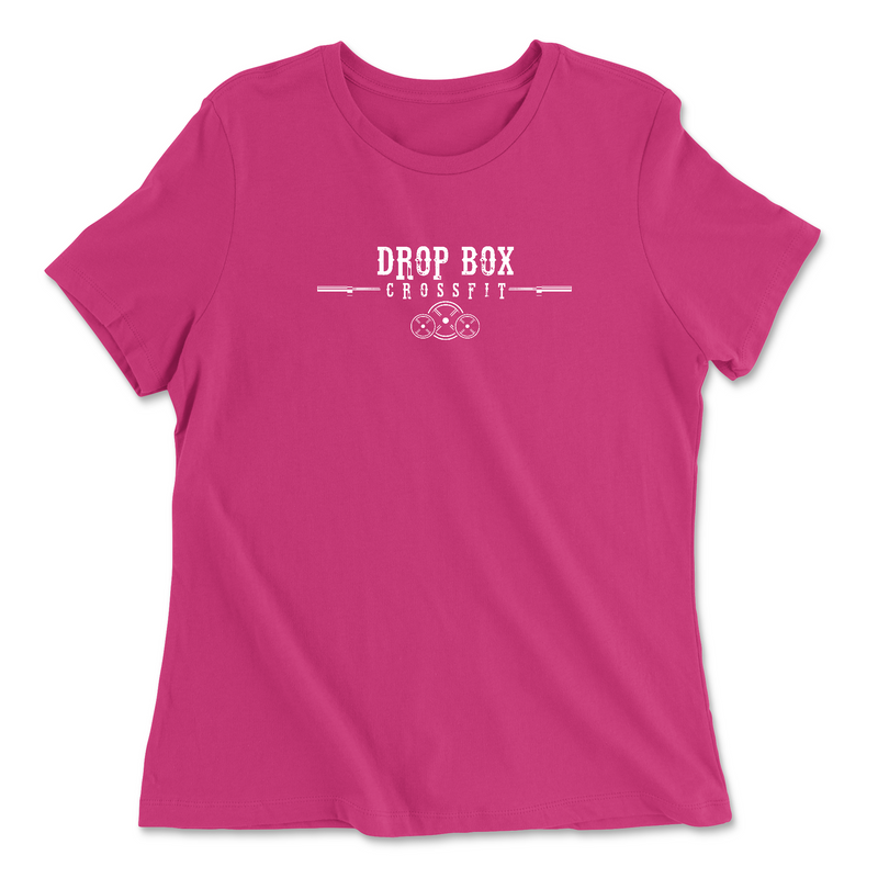 Drop Box CrossFit Standard Womens - Relaxed Jersey T-Shirt