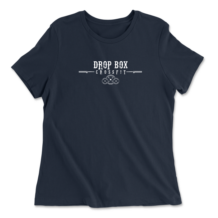 Drop Box CrossFit Standard Womens - Relaxed Jersey T-Shirt