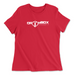 Womens 2X-Large RED Relaxed Jersey T-Shirt