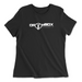 Womens 2X-Large BLACK Relaxed Jersey T-Shirt