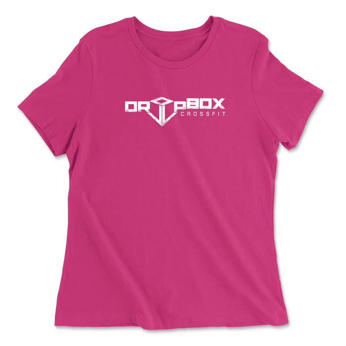 Womens 2X-Large BERRY Relaxed Jersey T-Shirt