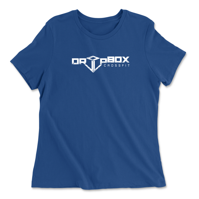 Womens 2X-Large TRUE_ROYAL Relaxed Jersey T-Shirt