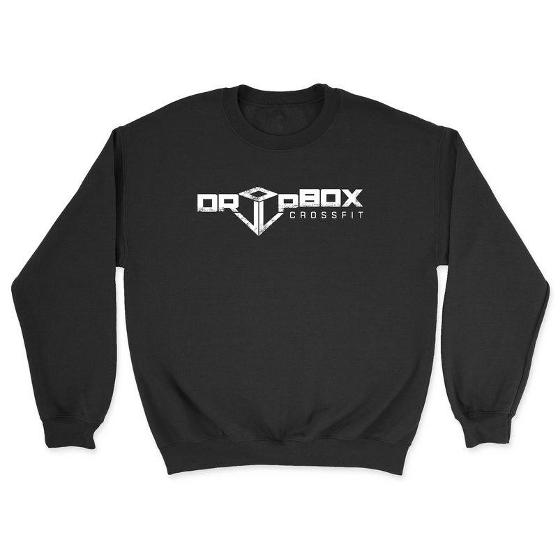 Mens 2X-Large BLACK Midweight Sweatshirt