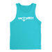 Mens 2X-Large TAHITI_BLUE Tank Top