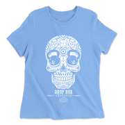 Womens 2X-Large CAROLINA_BLUE Relaxed Jersey T-Shirt