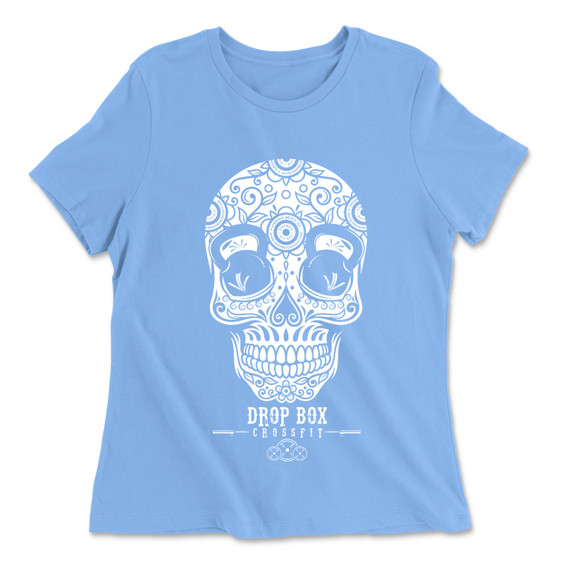Womens 2X-Large CAROLINA_BLUE Relaxed Jersey T-Shirt