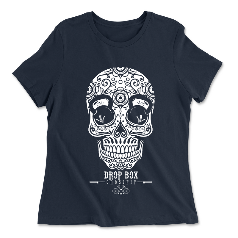 Womens 2X-Large NAVY Relaxed Jersey T-Shirt