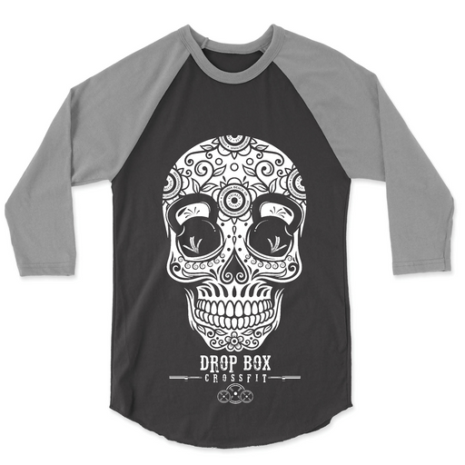 Mens 2X-Large VINTAGE_SMOKE_GRAPHITE_HEATHER 3/4 Sleeve
