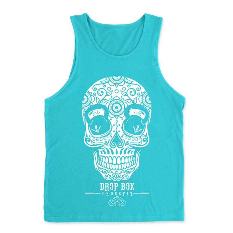 Mens 2X-Large TAHITI_BLUE Tank Top