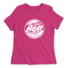 Womens 2X-Large BERRY Relaxed Jersey T-Shirt